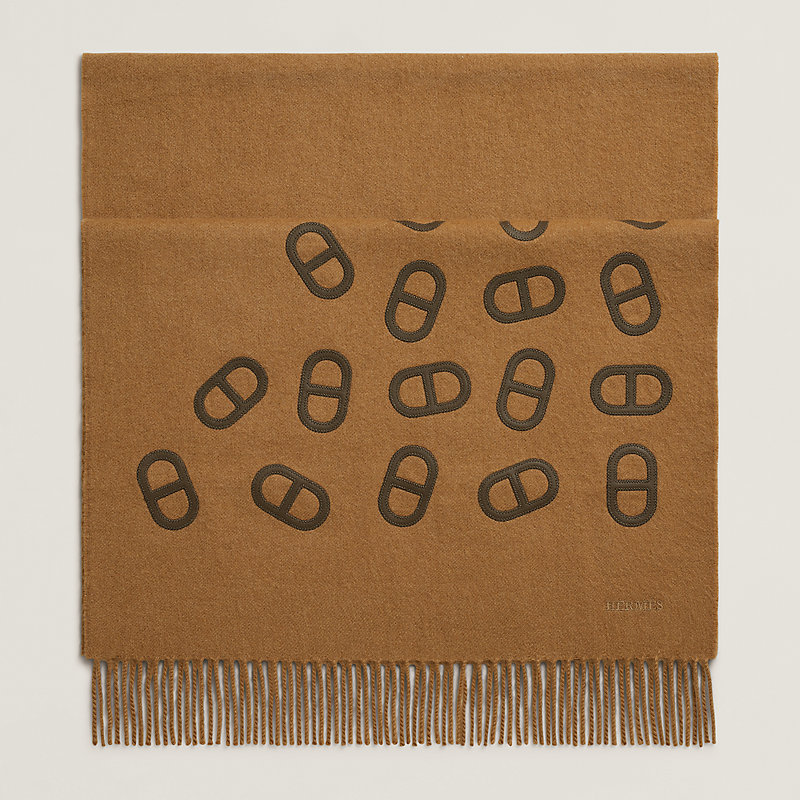 Jete de Maillons scarf - Beige | Hermès USA